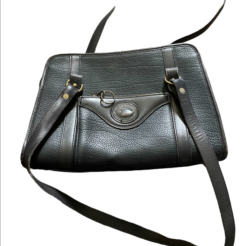 Navy blue Dooney and Bourke vintage bag